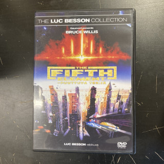 Fifth Element - puuttuva tekijä DVD (VG/M-) -toiminta/sci-fi-